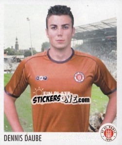 Sticker Dennis Daube - St. Pauli 2010-2011 n. 52 - Panini