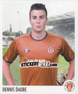 Sticker Dennis Daube - St. Pauli 2010-2011 - Panini