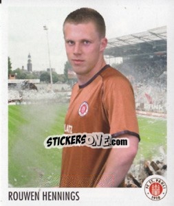 Sticker Rouwen Hennings - St. Pauli 2010-2011 n. 53 - Panini