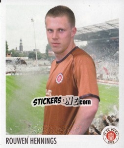 Sticker Rouwen Hennings - St. Pauli 2010-2011 - Panini