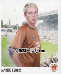 Sticker Marius Ebbers - St. Pauli 2010-2011 n. 54 - Panini