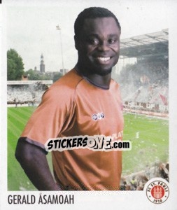 Cromo Gerald Asamoah - St. Pauli 2010-2011 - Panini
