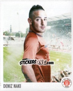 Sticker Deniz Naki - St. Pauli 2010-2011 n. 58 - Panini