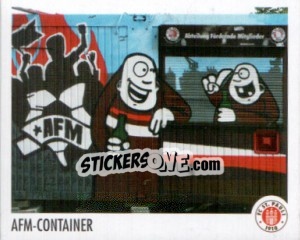 Sticker AFM-Container - St. Pauli 2010-2011 - Panini