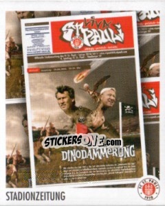 Sticker Stadionzeitung - St. Pauli 2010-2011 n. 66 - Panini