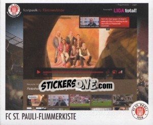 Sticker FC St. Pauli – Flimmerkiste