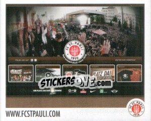 Sticker www.FCSTPAULI.com - St. Pauli 2010-2011 n. 69 - Panini