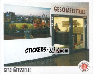 Sticker Geschäftsstelle - St. Pauli 2010-2011 n. 71 - Panini