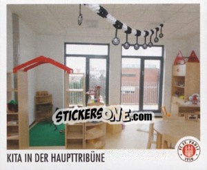 Sticker Kita in der Haupttribüne - St. Pauli 2010-2011 n. 72 - Panini