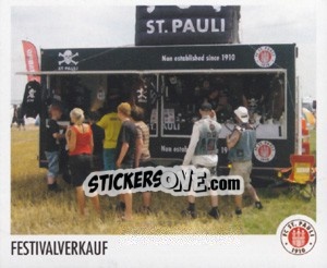 Sticker Festivalverkauf - St. Pauli 2010-2011 n. 74 - Panini