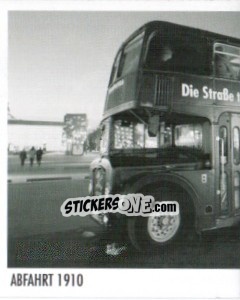 Sticker Bus Abfahrt 1910 (Puzzle) - St. Pauli 2010-2011 - Panini