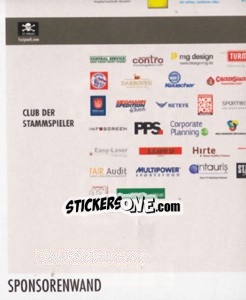 Sticker Sponsorenwand (Puzzle) - St. Pauli 2010-2011 n. 82 - Panini