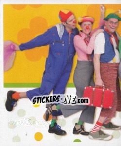 Sticker Klinik-Clowns Hamburg e.V. (Puzzle) - St. Pauli 2010-2011 n. 84 - Panini