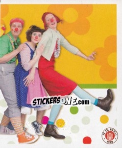 Sticker Klinik-Clowns Hamburg e.V. (Puzzle) - St. Pauli 2010-2011 n. 85 - Panini