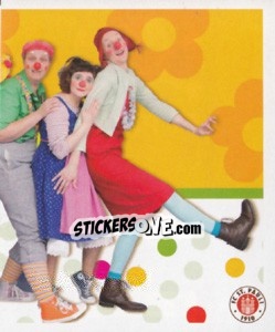 Sticker Klinik-Clowns Hamburg e.V. (Puzzle) - St. Pauli 2010-2011 - Panini