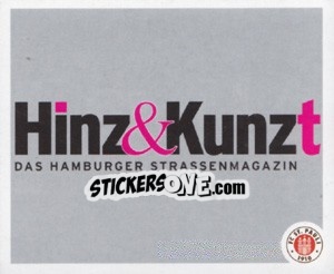 Sticker Hinz&Kunzt - St. Pauli 2010-2011 - Panini