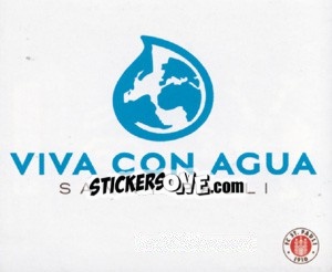 Figurina Viva Con Agua - St. Pauli 2010-2011 - Panini