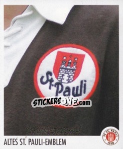 Sticker Altes St .Pauli Emblem - St. Pauli 2010-2011 n. 93 - Panini