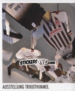 Sticker Trikothimmel (Puzzle) - St. Pauli 2010-2011 n. 95 - Panini