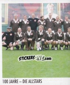 Sticker 100 Jahre - Die Allstars (Puzzle) - St. Pauli 2010-2011 - Panini