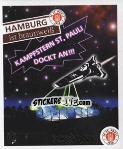 Sticker Kampfstern St. Pauli