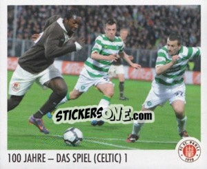 Sticker 100 Jahre – Das Spiel (Celtic) - St. Pauli 2010-2011 - Panini