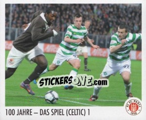 Sticker 100 Jahre – Das Spiel (Celtic) - St. Pauli 2010-2011 n. 102 - Panini