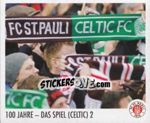 Sticker 100 Jahre - das Spiel (Celtic) 2 - St. Pauli 2010-2011 - Panini