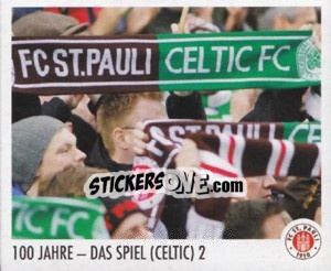 Sticker 100 Jahre - das Spiel (Celtic) 2 - St. Pauli 2010-2011 n. 103 - Panini