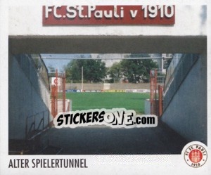 Sticker Alter Spielertunnel - St. Pauli 2010-2011 - Panini
