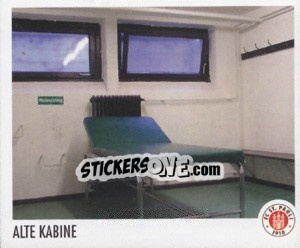 Sticker Alte Kabine - St. Pauli 2010-2011 - Panini