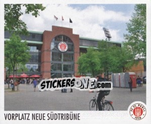 Sticker Vorplatz neue Südtribüne - St. Pauli 2010-2011 n. 121 - Panini
