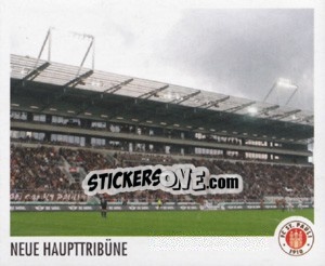 Sticker Neue Haupttribüne - St. Pauli 2010-2011 n. 122 - Panini