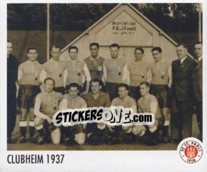 Sticker Clubheim 1937 - St. Pauli 2010-2011 - Panini