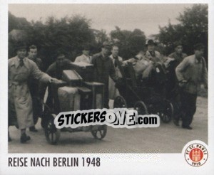 Sticker Reise nach Berlin 1948
