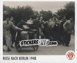 Cromo Reise nach Berlin 1948 - St. Pauli 2010-2011 - Panini