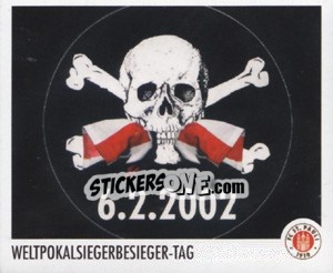 Cromo Weltpokalsiegerbesieger-Tag 6.2.2002 - St. Pauli 2010-2011 - Panini