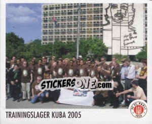 Sticker Trainingslager Kuba 2005 - St. Pauli 2010-2011 n. 151 - Panini