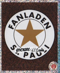 Sticker Fanladen St.Pauli (Glitzer) - St. Pauli 2010-2011 n. 155 - Panini