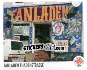Figurina Fanladen Thadenstraße - St. Pauli 2010-2011 - Panini