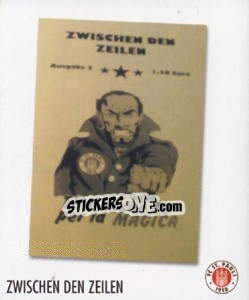 Sticker Zwischen den Zeilen - St. Pauli 2010-2011 - Panini