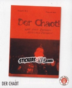 Sticker Der Chaot - St. Pauli 2010-2011 - Panini