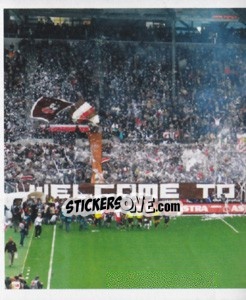 Sticker Tribüne (Puzzle) - St. Pauli 2010-2011 n. 176 - Panini