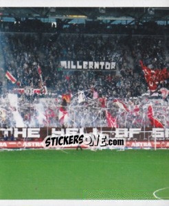 Sticker Tribüne (Puzzle) - St. Pauli 2010-2011 n. 177 - Panini
