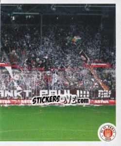Sticker Tribüne (Puzzle) - St. Pauli 2010-2011 n. 178 - Panini