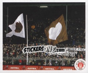 Sticker Schwenkfahnen - St. Pauli 2010-2011 n. 179 - Panini