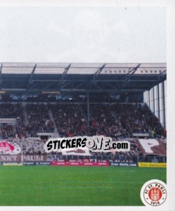Sticker Tribüne (Puzzle) - St. Pauli 2010-2011 n. 181 - Panini