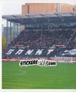 Sticker Tribüne (Puzzle) - St. Pauli 2010-2011 n. 186 - Panini