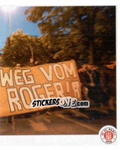 Sticker Antirepressionsdemo (Puzzle) - St. Pauli 2010-2011 n. 192 - Panini
