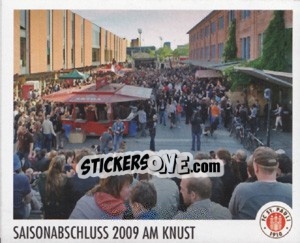 Cromo Saisonabschluss 2009 - St. Pauli 2010-2011 - Panini